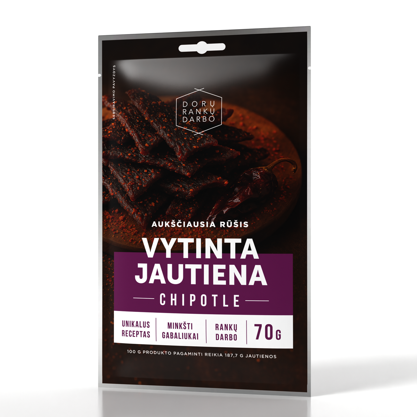 Dried beef Chipotle, DORA, 70 g
