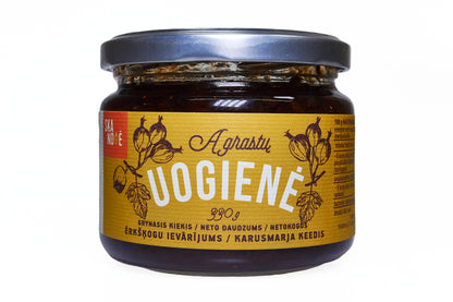 Uogienė agrastų SKANOVĖ, 330 g