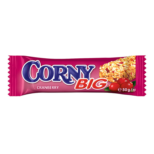 Cereal bar CORNY BIG, cranberry, 50 g