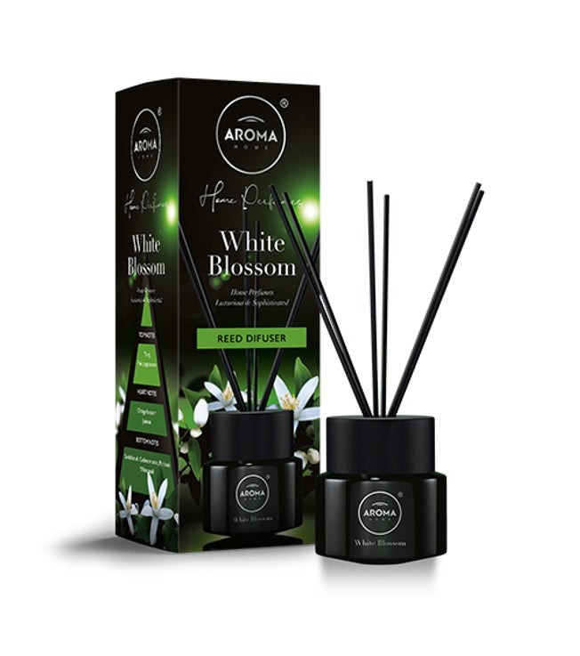 Home fragrance Aroma Home Black Series Sticks 100ml "White Blossom"