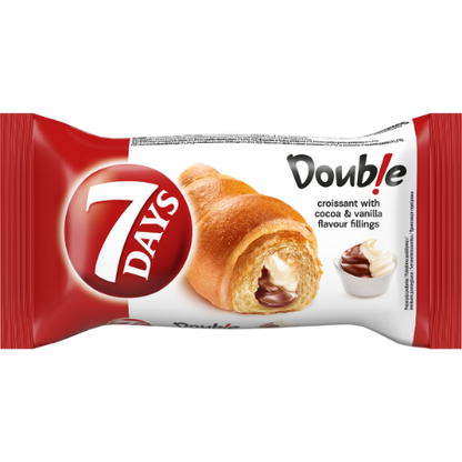 Raguolis 7 DAYS, su kakavos ir vanilės skonio įdaru, 60 g
