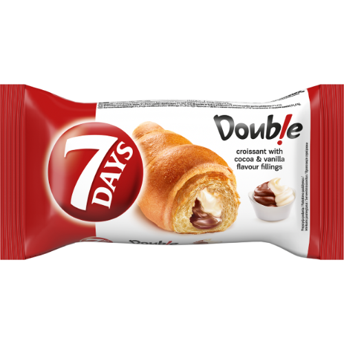 Raguolis 7 DAYS, su kakavos ir vanilės skonio įdaru, 60 g