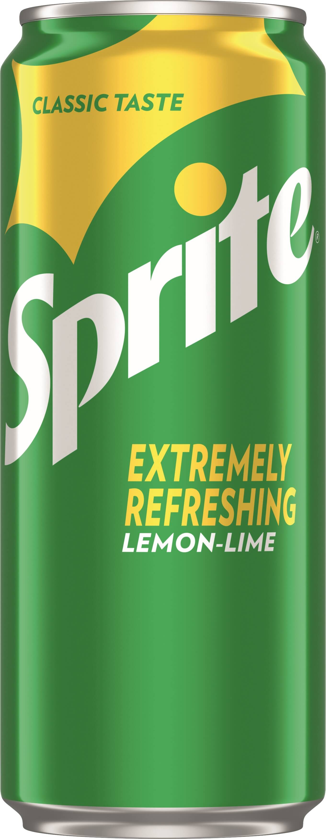Carbonated soft drink SPRITE, 0.33 l, can D