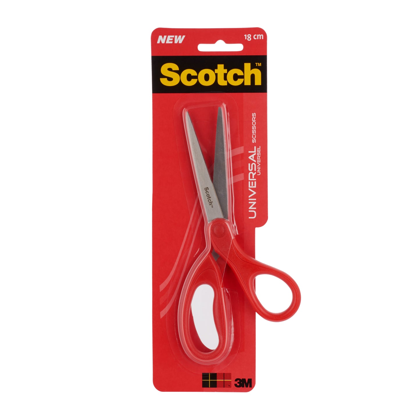 Scotch™ universalios žirklės, raudonos, 18 cm