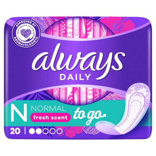 Higieniniai įklotai ALWAYS Dailies to GO Fresh Scent 20, vnt.
