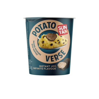 Mashed potatoes SUN YAN POTATO VERSE with truffles, jar, 50g