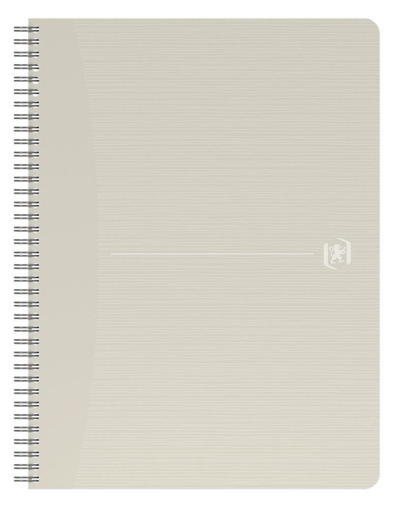 Recycled spiral notebook OXFORD Rec'Up, A4, 50 sheets, 90 gsm, with squares