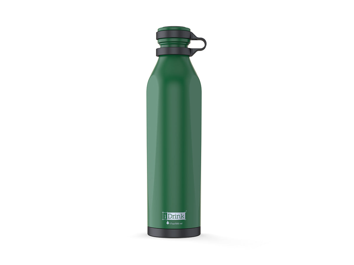 Drinking bottle Itotal B-Evo Botticelli Fern, dark green, 500ml