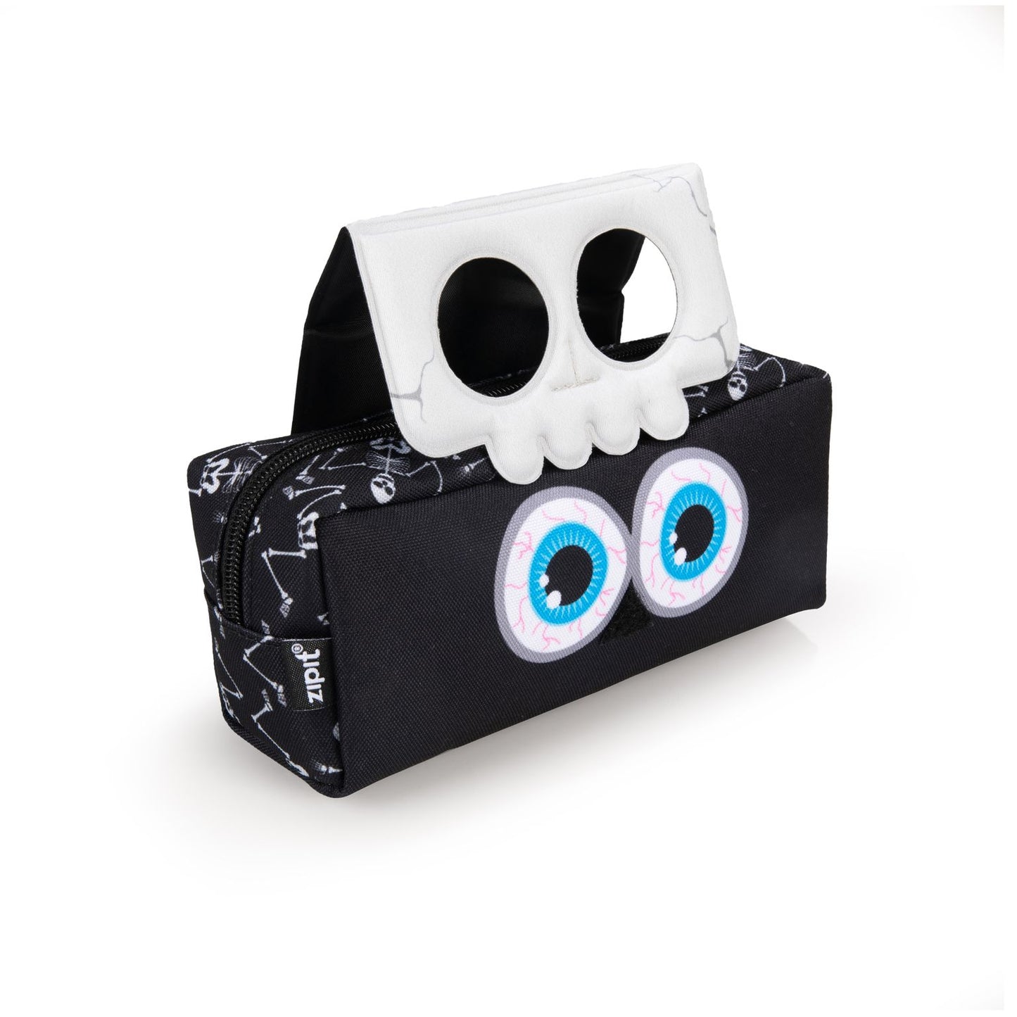 Penalas-pieštukinė ZIPIT Black Skull, juodas