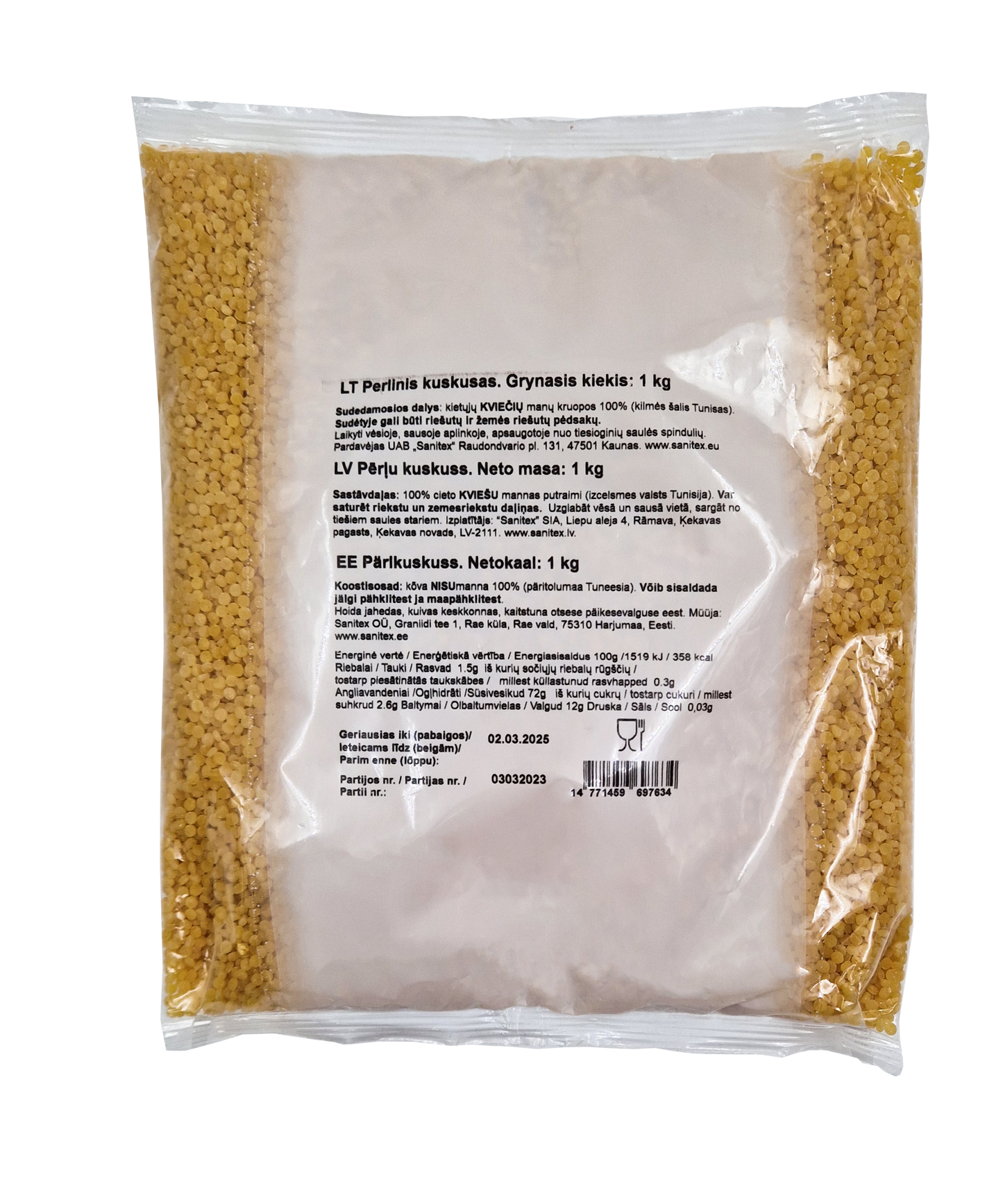 Pearl couscous, 1 kg