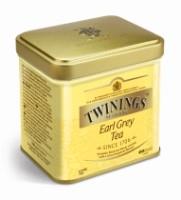 TWININGS Earl Grey black tea, can, 100 g