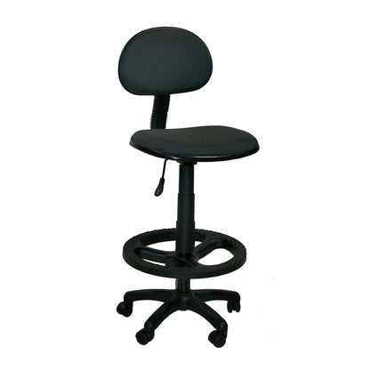 Industrial chair OFFICE4YOU BIELLA, dark gray textile