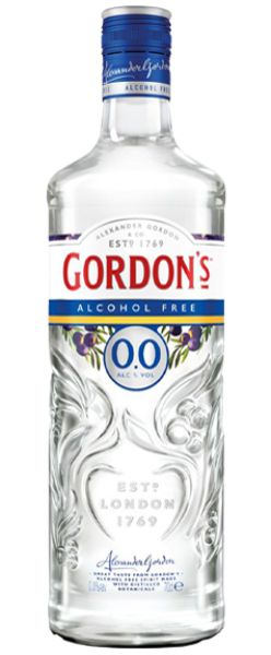 Gordon's non-alcoholic gin, 0.00%, 0.7 l
