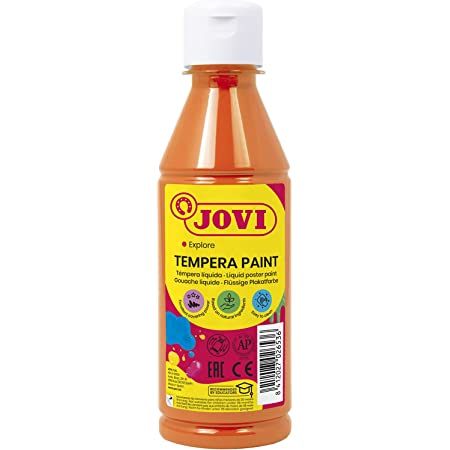 Tempera buteliuke JOVI, 500 ml, oranžinė sp.