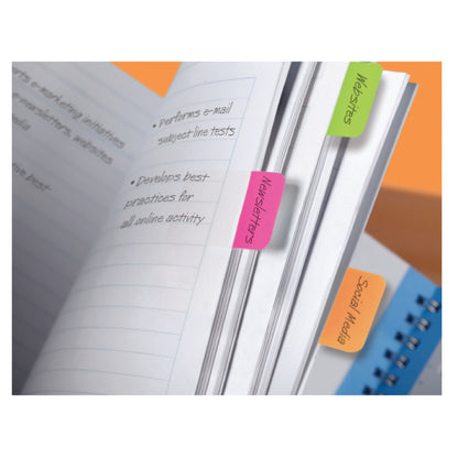 Lipnūs žymekliai Post-it, 25,4 x 38 mm, 3 spalvos