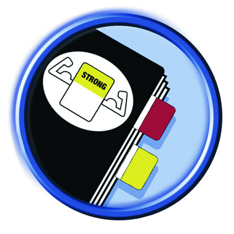 Lipnūs žymekliai Post-it, dideli, 24 lapeliai, 4 spalvos