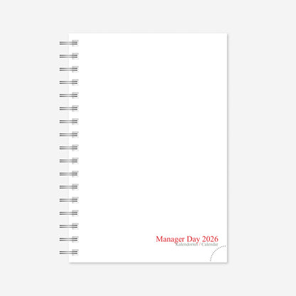 Vidaus blokas kalendoriui MANAGER DAY 2026, A5