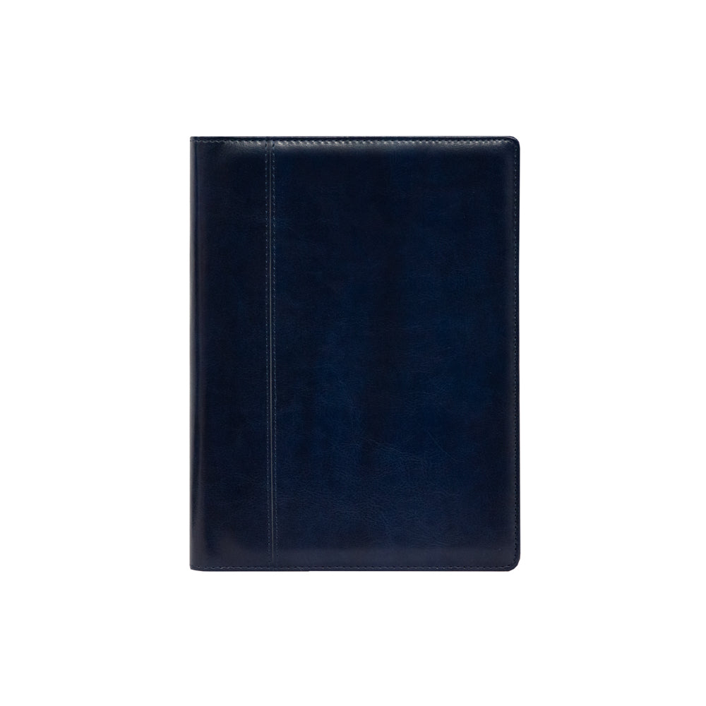 Kalendorius MANAGER Spirex Day 2026, A5, PU, tamsiai mėlyna