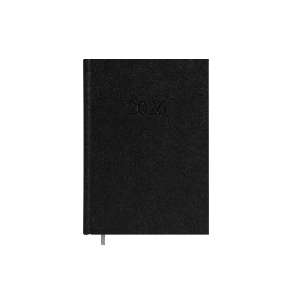 Kalendorius MANAGER Day 2026, A5, PVC, juoda