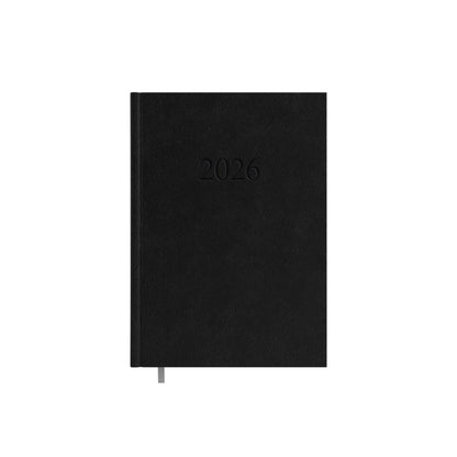 Kalendorius MANAGER Day 2026, A5, PVC, juoda