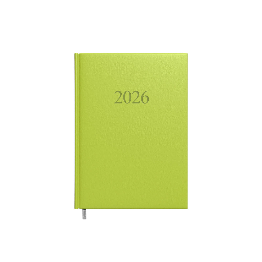 Calendar MANAGER Day 2026, A5, PU, ​​light green