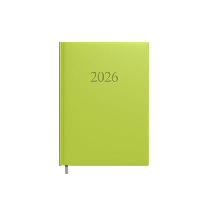Calendar MANAGER Day 2026, A5, PU, ​​light green