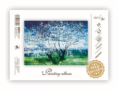 Tapybos albumas SMLT, A3, 190 g/m2, 20 lapų