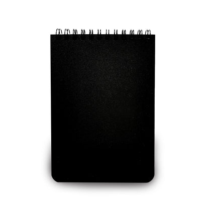 Bloknotas su spirale viršuje SMLT, A6, plastikinis viršelis, 60 lapų, langeliais