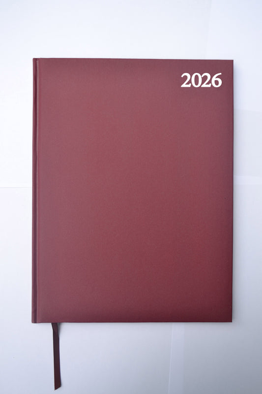 Kalendorius STANDARD 2026, PVC, A4, vyšninė (Baltic)