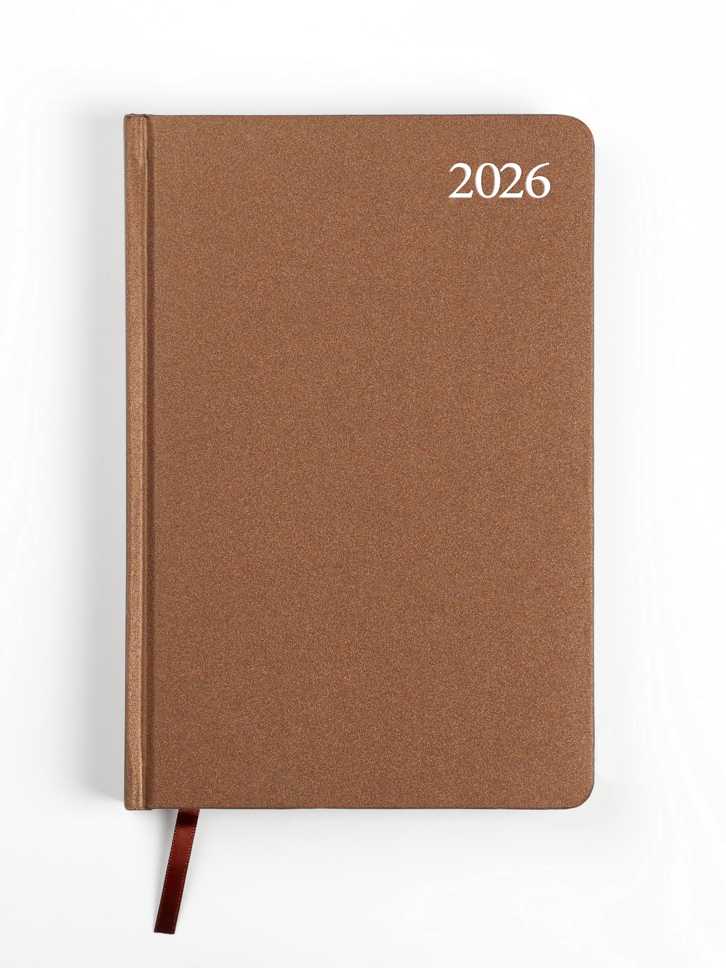Calendar STANDARD 2026, PVC, A5, brown LT