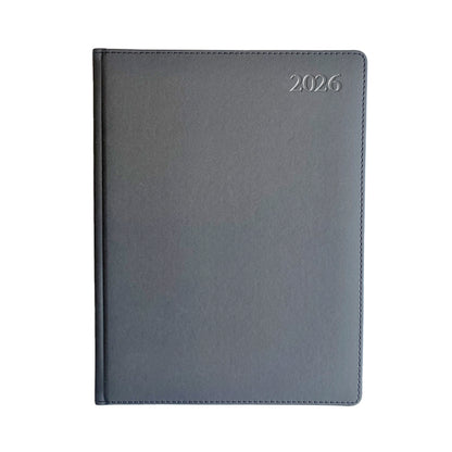 Calendar EXTRA SHINE, 2026, PU, ​​A4, black (Baltic)