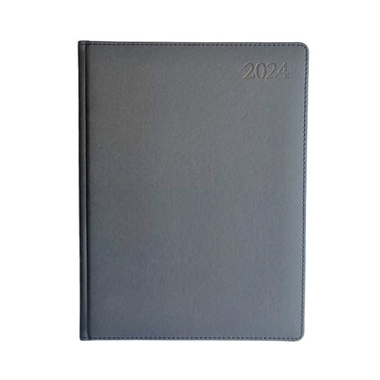 Calendar EXTRA SHINE, 2026, PU, ​​A4, black (Baltic)