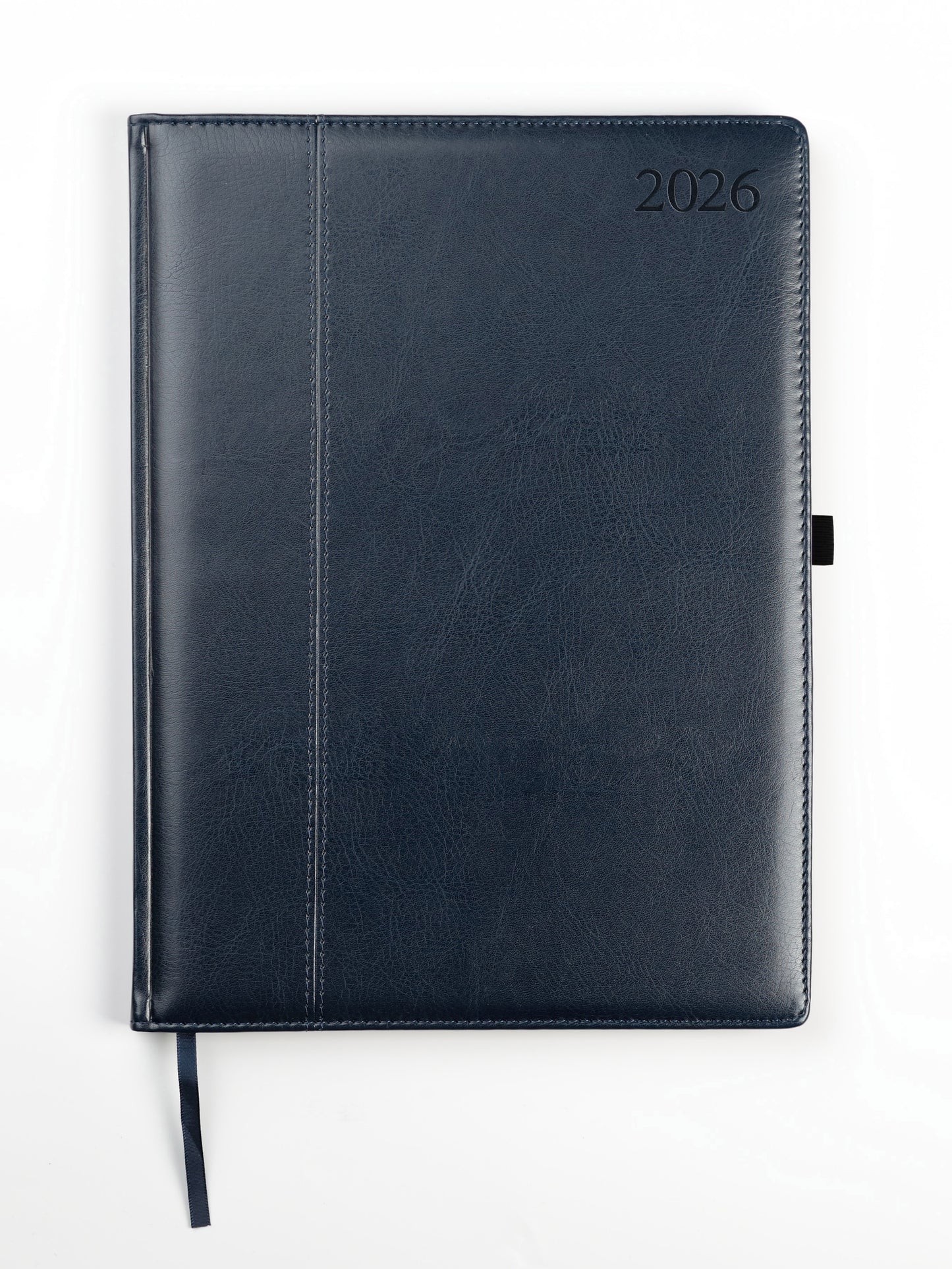 Calendar AMBASSADOR BLACK EDITION 2026, PU, ​​A4, blue (Baltic)