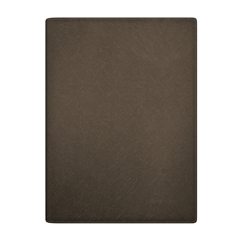 Kalendorius SENATOR DAY Spirex 2026, A4, PU, bronzinė