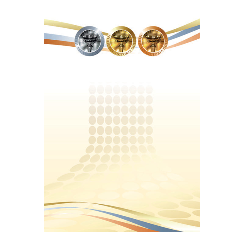 Dekoratyvinis popierius DYPLOMY CUPS, A4, 170 gr., 25 vnt./pak.