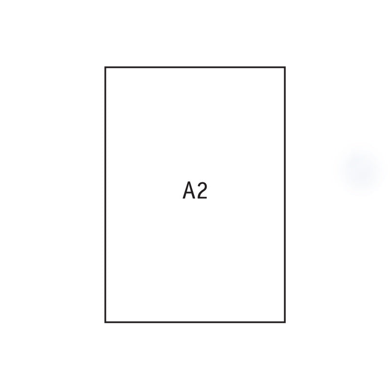 Popierius braižybai, A2, 610 x 430 mm, 170 g/m2, 20 vnt.