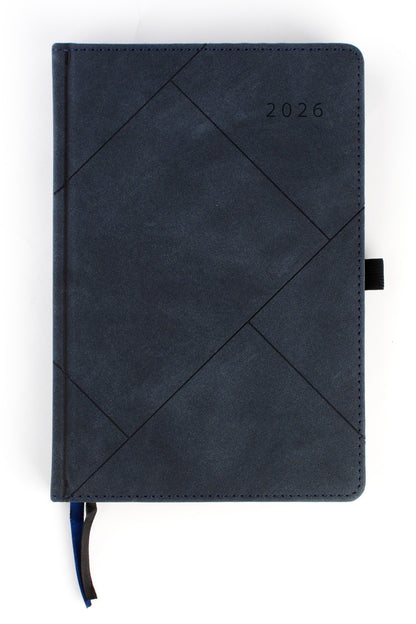 Kalendorius FASHION SPECIAL EDITION, 2026, PU, A5, tamsiai pilka sp. LT