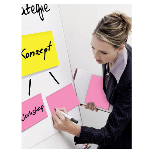 Lipnūs lapeliai Post-it Super sticky, 200 x 149 mm, 4 vnt./pak.