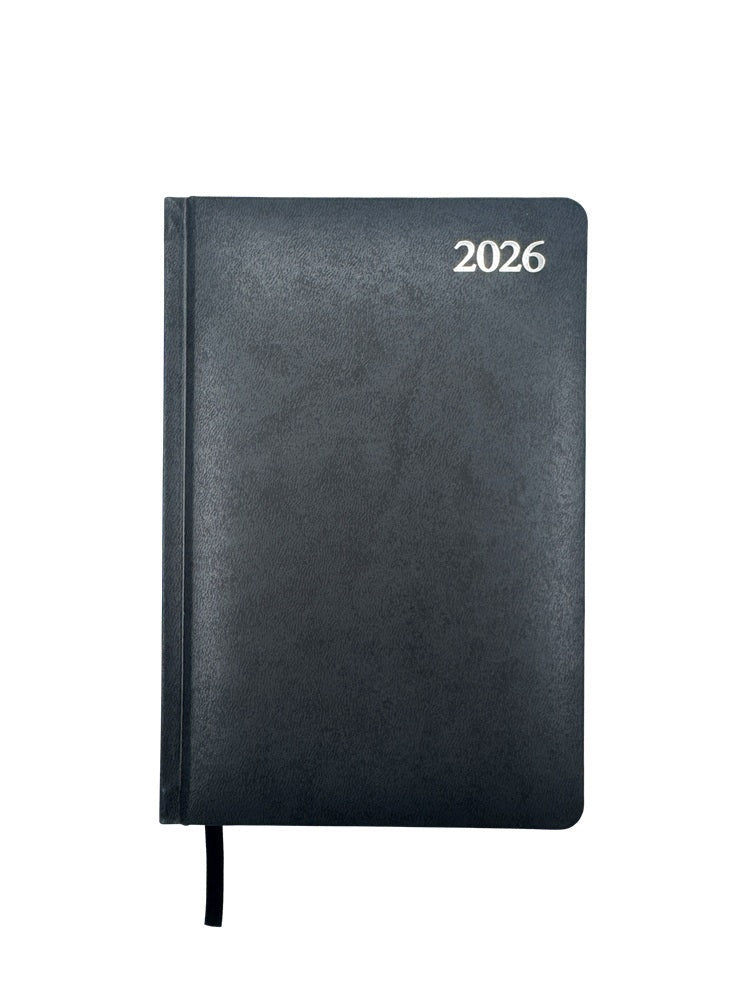 Kalendorius New STANDARD 2026, A5, juoda LT