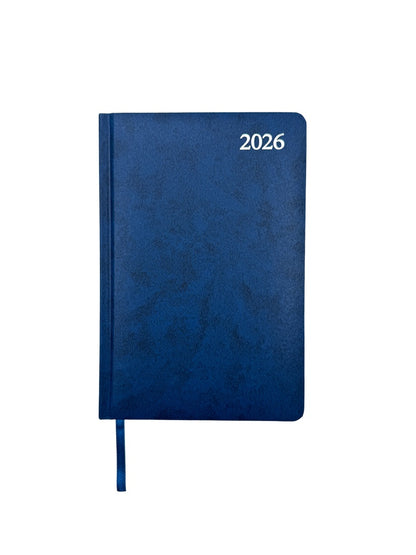 Kalendorius New STANDARD 2026, A5, tamsiai mėlyna LT