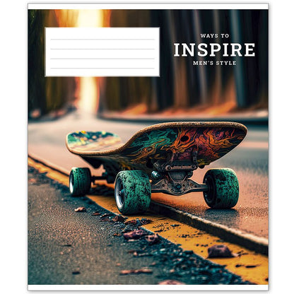 Sąsiuvinis, 48 lapų, 60 gsm, linijomis