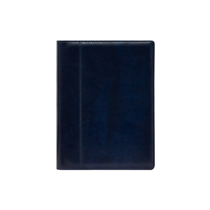 Kalendorius MANAGER Spirex Week 2026, A5, PU, tamsiai mėlyna