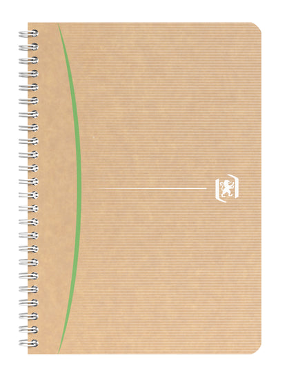 Sąsiuvinis su spirale OXFORD Touareg, A5, perdibto popier., 90 lapų, langeliais