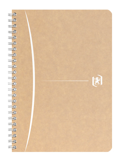 Sąsiuvinis su spirale OXFORD Touareg, A5, perdibto popier., 90 lapų, langeliais