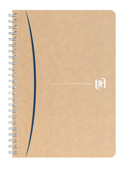 Sąsiuvinis su spirale OXFORD Touareg, A5, perdibto popier., 90 lapų, linijomis
