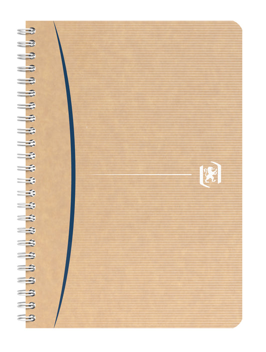 Sąsiuvinis su spirale OXFORD Touareg, A5, perdibto popier., 100 lapų, langeliais