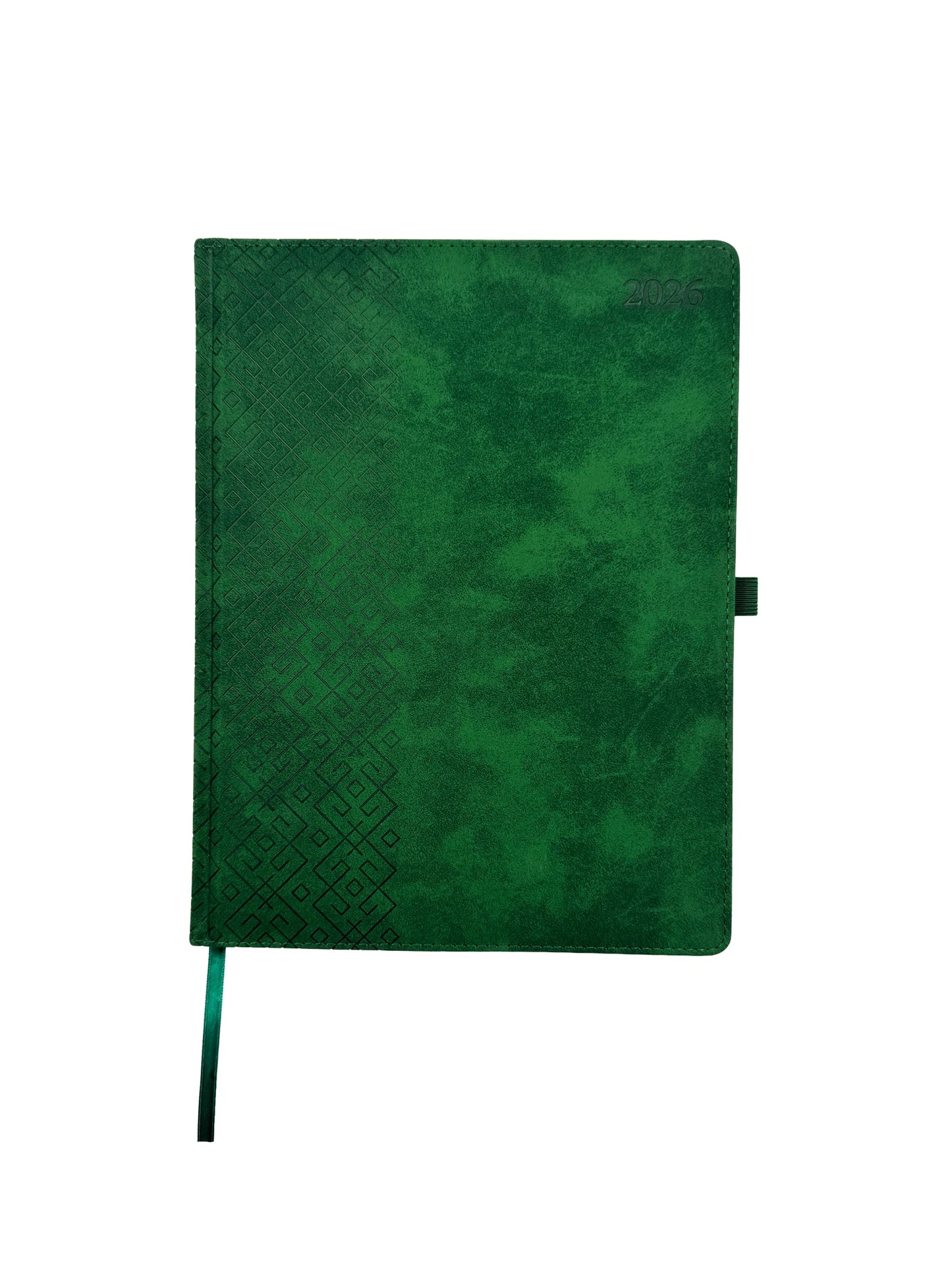 Kalendorius TRADITIONAL , 2026, PU, A4, žalia(Baltic)