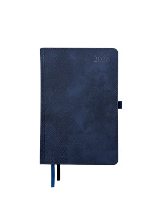 Calendar TRADITIONAL 2026, PU, ​​A5, dark blue