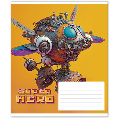 Sąsiuvinis Schoolboy, A5, 12 lapų, 55 gsm, langeliais