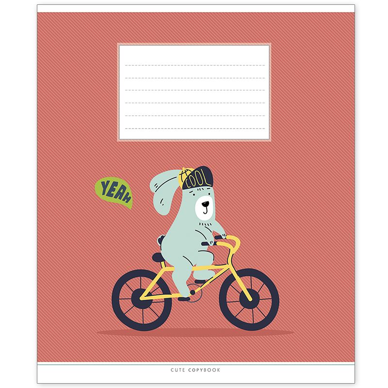 Sąsiuvinis Schoolboy, A5, 12 lapų, 60 gsm, langeliais